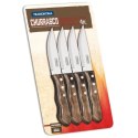 Zestaw noży do steków z drewnianym uchwytem Churrasco JUMBO 4 szt. dł. 255 mm Hendi
