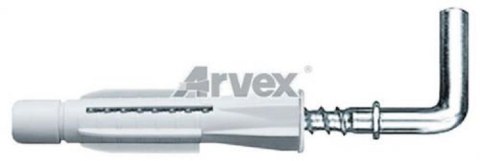 DYBEL UNIWERSALNY Z HAKIEM KĄTOWYM AVHK 08/50MM ARVEX