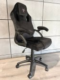 Fotel obrotowy do biurka CARRERA M ALCANTARA BLACK STAR Lugano