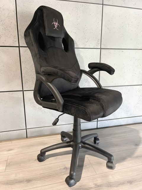 Fotel obrotowy do biurka CARRERA M ALCANTARA BLACK STAR Lugano Fotel obrotowy do biurka CARRERA M ALCANTARA BLACK STAR Lugano