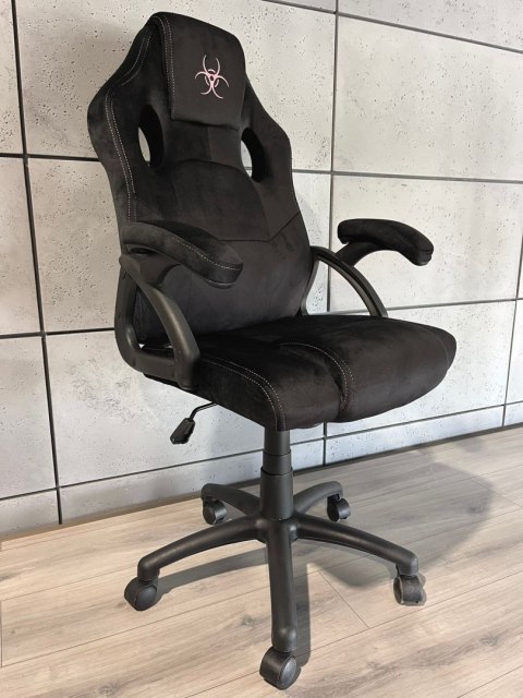 Fotel obrotowy do biurka CARRERA M ALCANTARA BLACK STAR Lugano Fotel obrotowy do biurka CARRERA M ALCANTARA BLACK STAR Lugano