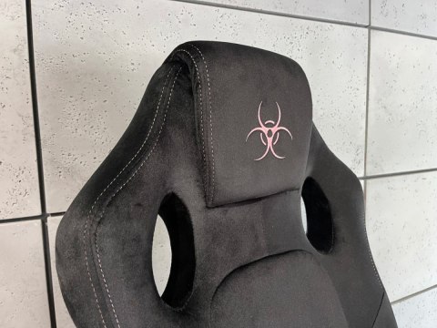 Fotel obrotowy do biurka CARRERA M ALCANTARA BLACK STAR Lugano Fotel obrotowy do biurka CARRERA M ALCANTARA BLACK STAR Lugano