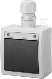 ŁĄCZ.1-BIE.N/T SCHOD.IP65 SZARY AQUANT ELEKTRO-PLAST NASIELSK