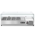 Nadstawa z witryną chłodniczą 4 x GN 1/3 szer. 120cm - Hendi 232965 ARKTIC