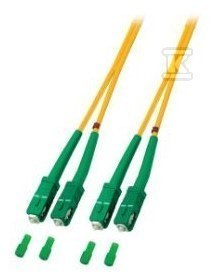 PC SM, 9/125, SC/APC-SC/APC ISP DX 2M SECURITYNET