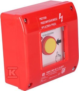 PPOŻ WYŁ.PRĄDU PWP1-W01-B-11-2LED7\. SPAMEL