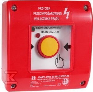 PPOŻ WYŁ.PRĄDU PWP1-W01-B-11-2LED7\M SPAMEL