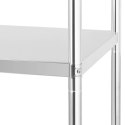 Regał stalowy nierdzewny 4 półki 90x60cm wys. 180cm Royal Catering