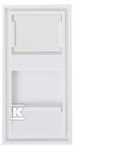 ADAPTER 22,5X45 RJ45 DO MODUŁÓW KEYSTO SECURITYNET ADAPTER 22,5X45 RJ45 DO MODUŁÓW KEYSTO SECURITYNET