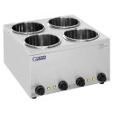 Bemar elektryczny podgrzewacz do zupy 600W 230V 4 x 3.8L Royal Catering
