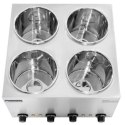 Bemar elektryczny podgrzewacz do zupy 600W 230V 4 x 3.8L Royal Catering