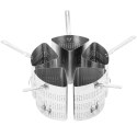 Garnek do gotowania makronu z 5 wkładami śr. 45 cm 44 l Royal Catering