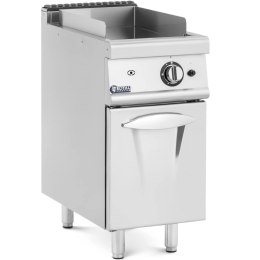 Grill płyta grillowa gładka z szafką na gaz propan / LPG / ziemny 6 kW Royal Catering