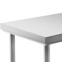 Stół roboczy gastronomiczny centralny z półką STAL 200 x 60 cm Royal Catering