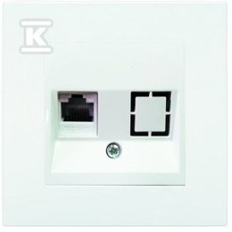 GN.1-KR.RJ45 KAT.5E KARRE BIAŁY PANASONIC