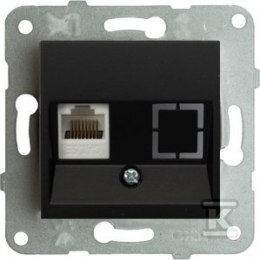 GN.KOMP.1XRJ45 K.5E NOVELLA CZARNY PANASONIC