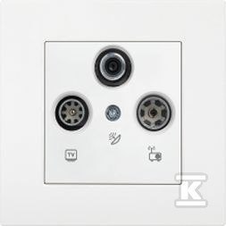 GN.TV-SAT-RADIO KOŃCOWE KARRE BIAŁY PANASONIC