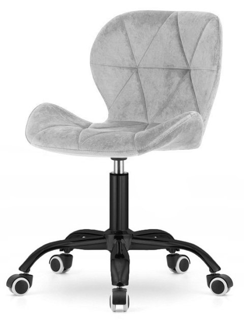 Krzesło obrotowe VASTO OFFICE VELVET GREY SMOKE Lugano Krzesło obrotowe VASTO OFFICE VELVET GREY SMOKE Lugano