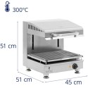 Opiekacz salamanader do zapiekanek pity z regulacją wysokości 45 cm 230 V 2800 W Royal Catering