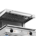 Opiekacz salamanader do zapiekanek pity z regulacją wysokości 60 cm 400 V 5000 W Royal Catering