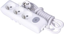 PRZEDŁ.3GN Z/U WYŁ. PRZ.STYK. 2M BIAŁ PANASONIC