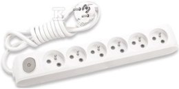 PRZEDŁ.6GN Z/U WYŁ. PRZ.STYK. 1,5M BIA PANASONIC