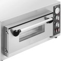 Piec do pizzy elektryczny z kamieniem szamotowym na 4 pizze śr. 25 cm 4200 W Royal Catering