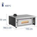 Piec do pizzy elektryczny z szamotem na 4 pizze śr. 33 cm 230 V 4200 W Royal Catering