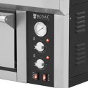 Piec do pizzy elektryczny z szamotem na 8 pizz śr. 33 cm 400 V 8400 W Royal Catering