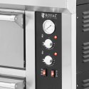 Piec do pizzy podwójny z szamotem na 12 pizz śr. 33 cm 400 V 13200 W Royal Catering