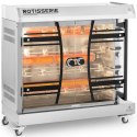 Rożen gazowy opiekacz do kurczaków na propan-butan 4 szpikulce 16.5 kW Royal Catering