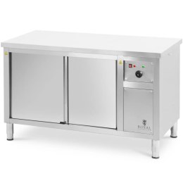 Szafa grzewcza podgrzewacz do talerzy 30-80 C 140 x 70 x 85 cm 2.4kW Royal Catering