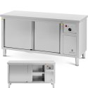 Szafa grzewcza podgrzewacz do talerzy 30-80 C 160 x 60 x 85 cm 2.4kW Royal Catering