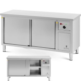 Szafa grzewcza podgrzewacz do talerzy 30-80 C 160 x 60 x 85 cm 2.4kW Royal Catering