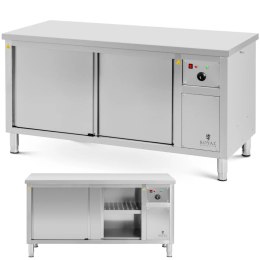 Szafa grzewcza podgrzewacz do talerzy 30-80 C 160 x 70 x 85 cm 2.4kW Royal Catering