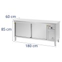 Szafa grzewcza podgrzewacz do talerzy 30-80 C 180 x 60 x 85 cm 2.4kW Royal Catering
