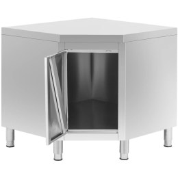 Szafa narożna gastronomiczna STAL 90 x 90 cm Royal Catering