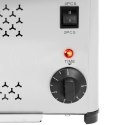 Toster opiekacz kanapkowy na 4 kromki grzanki 1800 W Royal Catering
