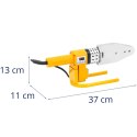 Zgrzewarka do rur PP PB PE PV o śr. 20-63 mm 300C 950 W - zestaw MSW