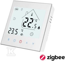 TERMO.PROG.HD-T1000.W Z/ZIGBEE 3.0-BIAŁ HEAT DECOR