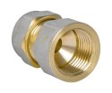 ZŁĄCZKA PEX-AL-PEX CHROM 1/2*20 DZIEWCZYNKA DIAMOND
