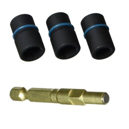 KOŃCÓWKA MAGNETYCZNA 10MM 3 SZT. Z WYMIENNYM UCHWYTEM MAKITA