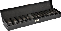 KOMPLET NASADEK UDAROWYCH 1/2'' DŁUGICH 15-SZTUKOWY YATO