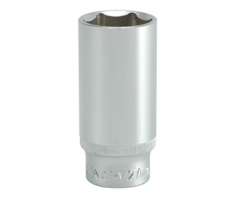 NASADKA DŁUGA 6-KĄTNA CHROMOWANA 1/2'' 27MM YATO