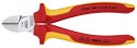 SZCZYPCE TNĄCE BOCZNE IZOLOWANE 160MM KNIPEX