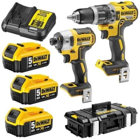 ZESTAW NARZĘDZI DCD796+DCF887 3*5,0AH KUFER DEWALT ZESTAW NARZĘDZI DCD796+DCF887 3*5,0AH KUFER DEWALT