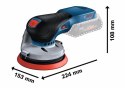 SZLIFIERKA MIMOŚRODOWA AKUMULATOROWA GEX 18V-125 SOLO 125MM BOSCH