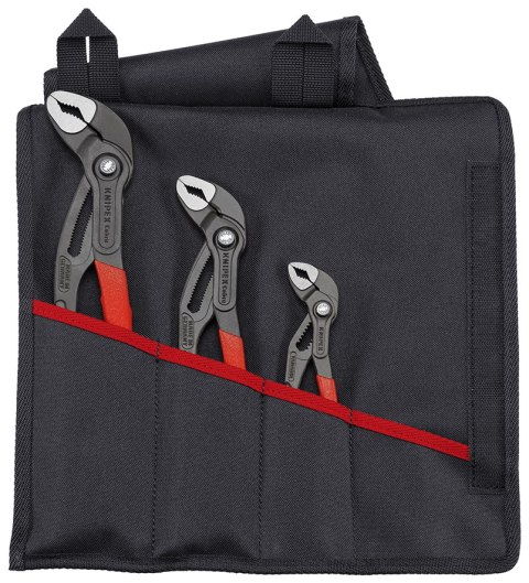 ZESTAW SZCZYPIEC DO RUR W ETUI 3-CZĘŚCIOWY 150,250,300MM KNIPEX