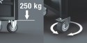 WÓZEK WARSZTATOWY 1 TOOL REBEL 9700 Z WYPOSAŻENIEM, 78CZ. WERA
