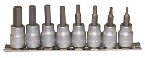 ZESTAW NASADEK TRZP. 6-KĄTNYCH CALOWYCH Z CHWYTEM 3/8'' TENG TOOLS